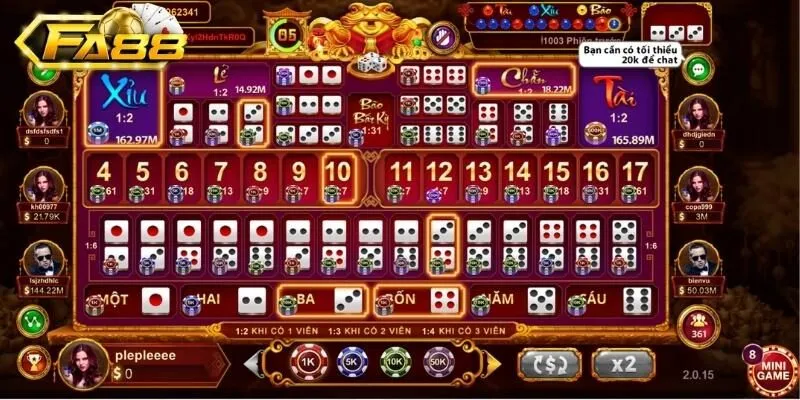 Đôi nét về tựa game sicbo tài phú đình đám