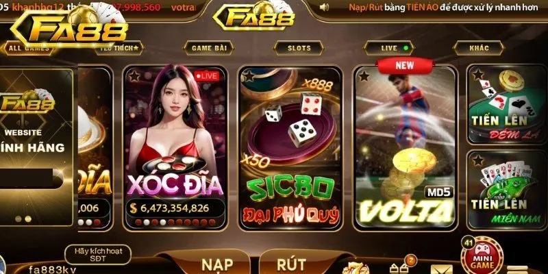 Giới thiệu FA88 và những ưu điểm nổi bật