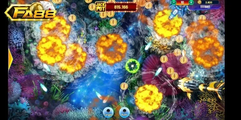 Top 3 sảnh bắn cá hot nhất tại nhà cái Fa88